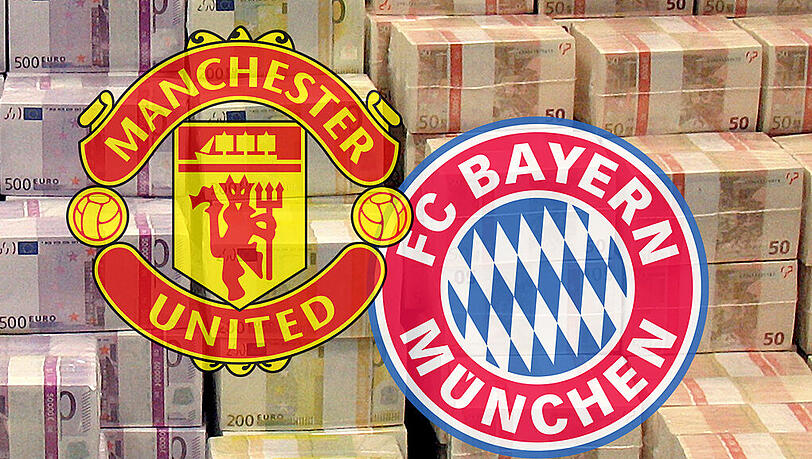 Manchester United hat den FC Bayern als wertvollste Klub-Marke überholt. Manchester United hat den FC Bayern als wertvollste Klub-Marke überholt.
