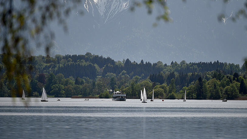 Der Staffelsee in Uffing.