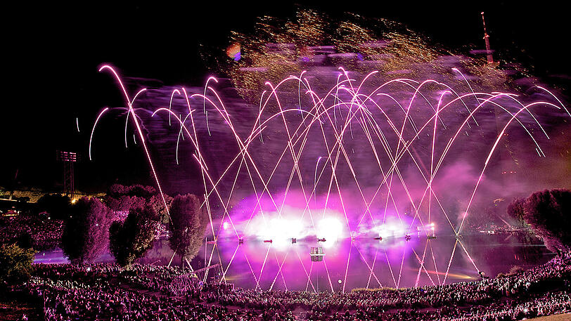 So sah das "Sommernachtstraum"-Feuerwerk im Jahr 2009 aus &ndash; diesmal soll die Show noch mehrschichtiger werden.