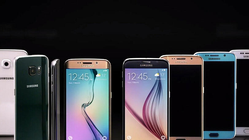 Auch das neue Smartphone von Samsung verbiegt sich bei zu viel Druck