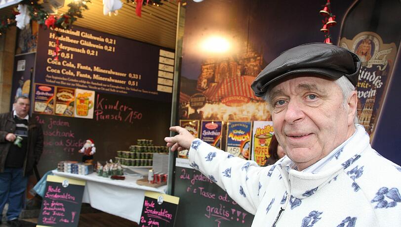 Lässt die Öko-Vorwürfe an sich abprallen: Glühwein-Rebell Peter Altschmied. Lässt die Öko-Vorwürfe an sich abprallen: Glühwein-Rebell Peter Altschmied.