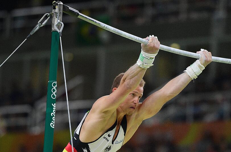 Rio 2016 steht an den Pfosten des Olympia-Recks. Diese Erinnerung an seinen Gold-Triumph will Fabian Hambüchen mit nach Wetzlar nehmen.
