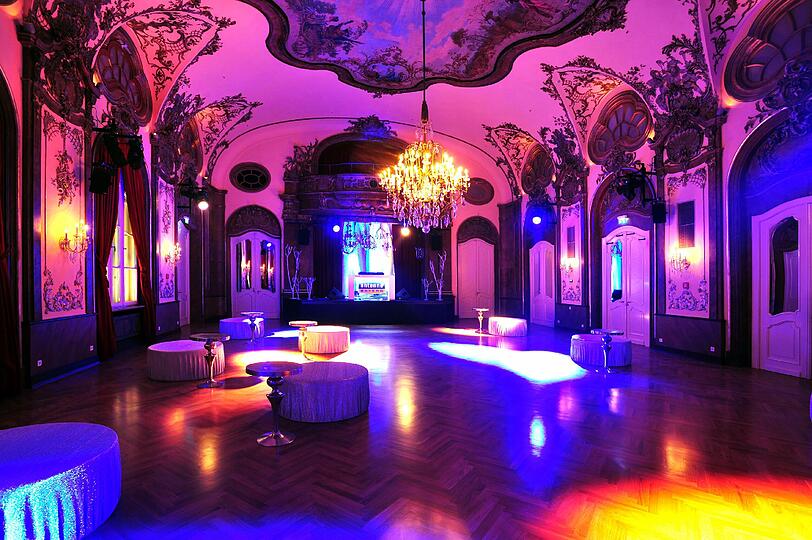 Der historische Silbersaal des Deutschen Theaters.