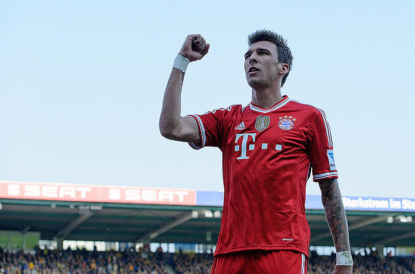 Mario Mandzukic kam 2012 vom Vfl Wolfsburg und wechselte nach zwei Jahren zu Atlético Madrid.