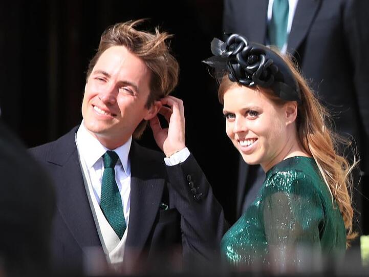 Sie haben Ja gesagt: Prinzessin Beatrice und Edoardo Mapelli Mozzi.