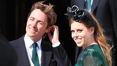 Sie haben Ja gesagt: Prinzessin Beatrice und Edoardo Mapelli Mozzi.