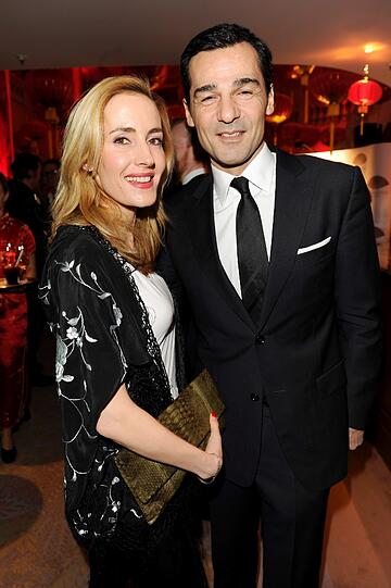 Erol Sander und Frau Caroline.