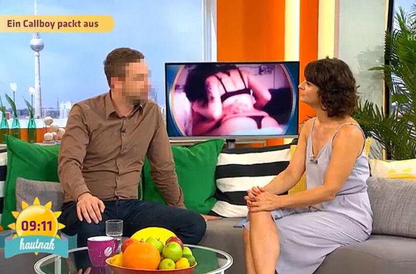 N. bei seinem Auftritt im &bdquo;Sat.1&ldquo;-Frühstücksfernsehen: &bdquo;Ich lerne gerne Leute kennen &ndash; und Sex habe ich auch gerne.&ldquo;