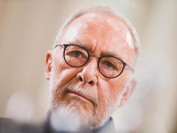 Der Künstler Gerhard Richter lebt derzeit wie die meisten alten Menschen isoliert.