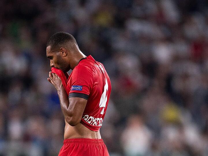 Leverkusens Jonathan Tah nach der 0:3-Niederlage bei Juventus Turin.