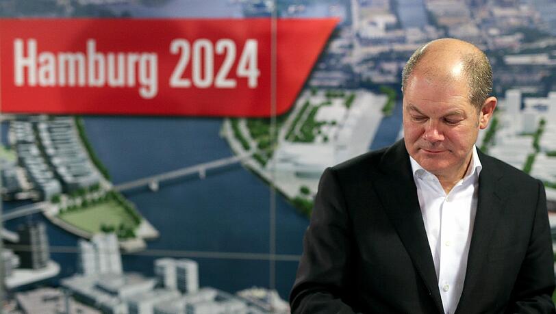 Sichtlich enttäuscht: Hamburgs Erster Bürgermeister Olaf Scholz (57). Sichtlich enttäuscht: Hamburgs Erster Bürgermeister Olaf Scholz (57).