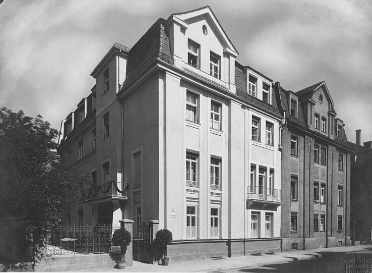 Das Haus in der Heßstraße war eines der ersten des Caritas-Verbandes. Hier zu sehen im Jahr 1937.