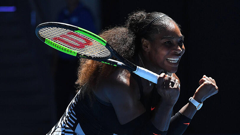 Auf dem Weg zum nächsten Rekord? Halbfinalistin Serena Williams