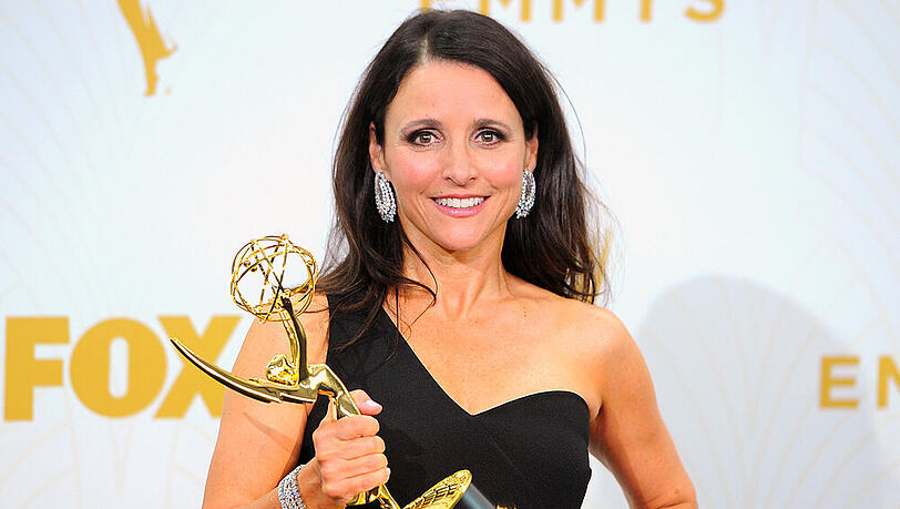 "Veep"-Star Julia Louis-Dreyfus konnte sich nicht nur über den Emmy für die beste Comedyserie freuen. "Veep"-Star Julia Louis-Dreyfus konnte sich nicht nur über den Emmy für die beste Comedyserie freuen.