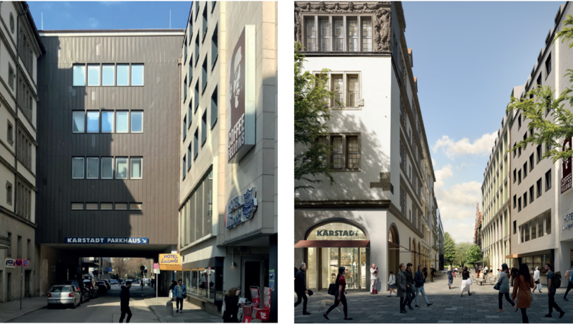 Zweiteilung: Die Überführung über der Luitpoldstraße kommt weg. Zweiteilung: Die Überführung über der Luitpoldstraße kommt weg.