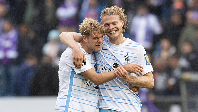Überzeugten in der Hinrunde: Leandro Morgalla (l.) und Jesper Verlaat.