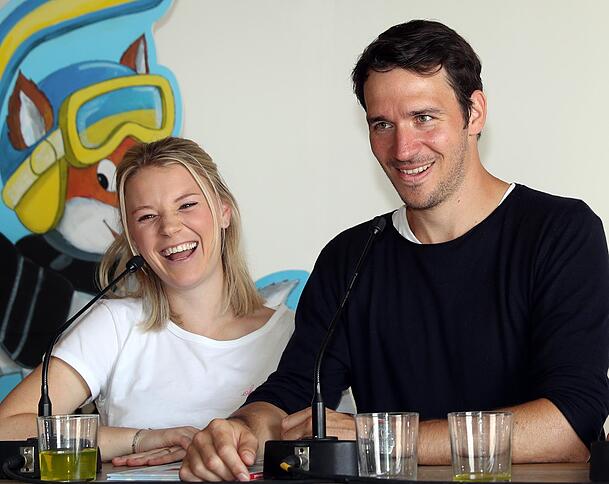 Miriam Neureuther (re.) wollte nach der Geburt ihres ersten Kindes wieder im Profisport durchstarten.