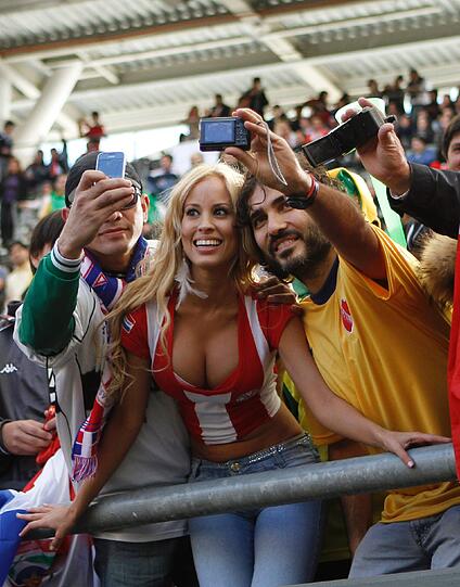 Irre Show: So heiß lassen es die Fans beim Copa America krachen - die Bilder.