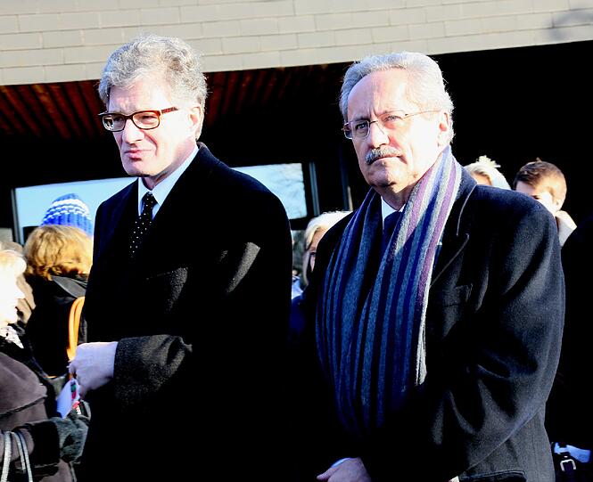 Roger Willemsen und Christian Ude.