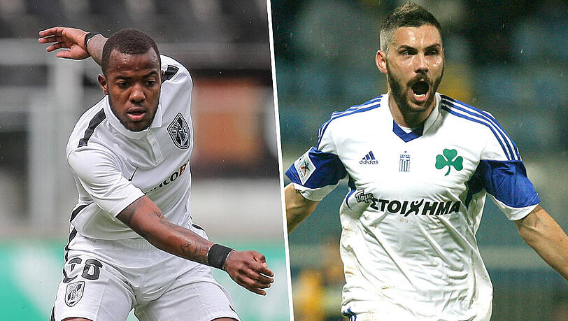 Werden mit den Löwen in Verbindung gebracht: Victor Andrade (l. 20) und Anastasios Lagos (24). Werden mit den Löwen in Verbindung gebracht: Victor Andrade (l. 20) und Anastasios Lagos (24).