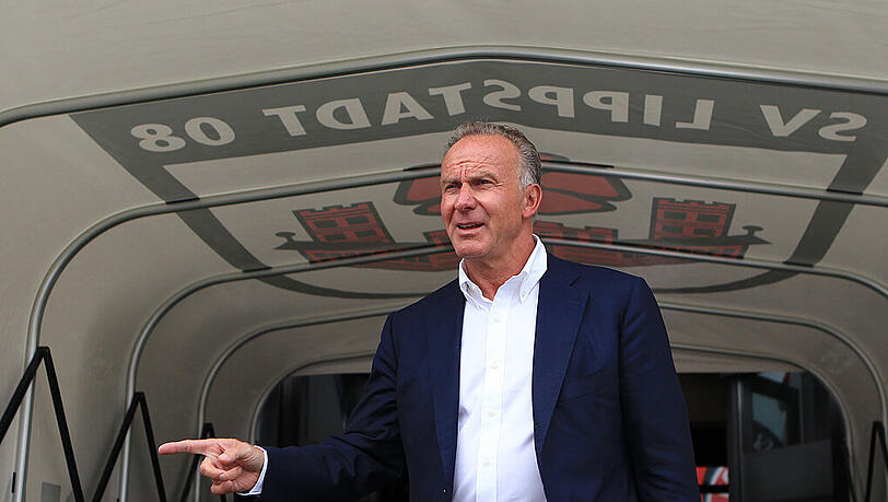 Karl-heinz Rummenigge sieht die Bayern auf dem richtigen Weg.
