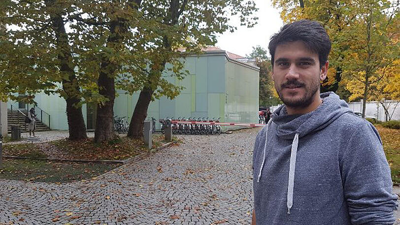 DKP-Mitglied und Doktorand Kerem Schamberger.