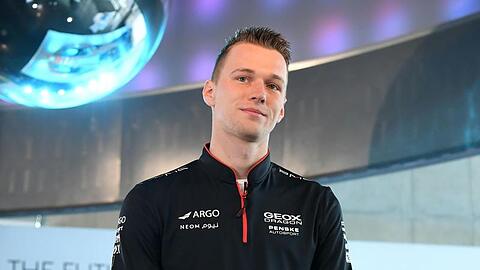 Formel-E-Pilot Maximilian Günther. Foto: Helmut Fohringer/APA/dpa/Archivbild