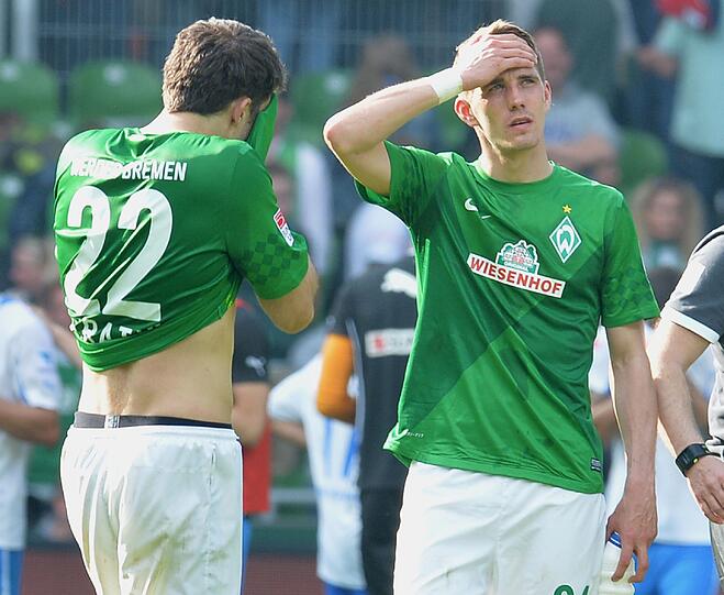 &bdquo;Vorne Banane, hinten Banane.&ldquo; (Bremens Doppeltorschütze Nils Petersen nach dem 2:3 gegen Freiburg)