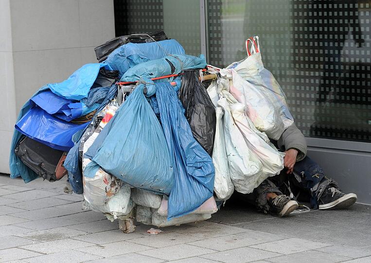 Am Mittwoch kam es zu einem folgenschwern Streit zwischen zwei Obdachlosen. (Symbolbild).