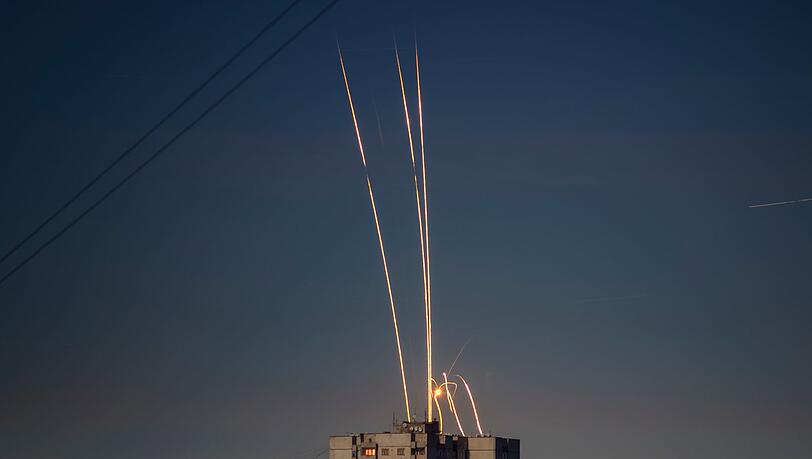Russische Raketen werden von der Region Belgorod aus auf die Ukraine abgefeuert.