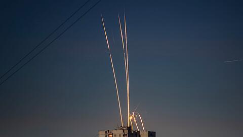 Russische Raketen werden von der Region Belgorod aus auf die Ukraine abgefeuert.