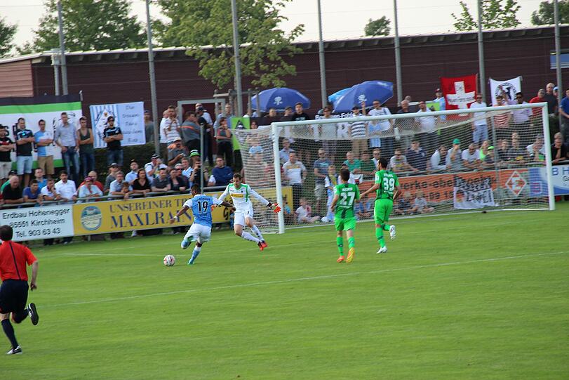Szenen aus dem Spiel gegen Mönchengladbach