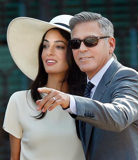 Amal Alamuddin und George Clooney haben in Venedig geheiratet.