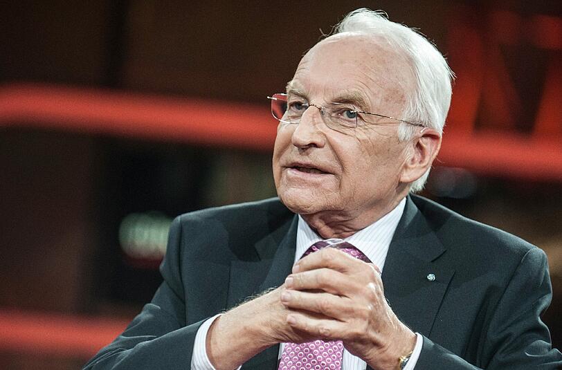 Edmund Stoiber teilte kräftig aus.
