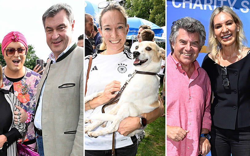 Diese prominenten Gesichter sind zum Sommerfest von Saskia Greipl gekommen...
