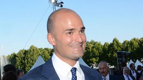 Albert von Thurn und Taxis bei einem Auftritt.