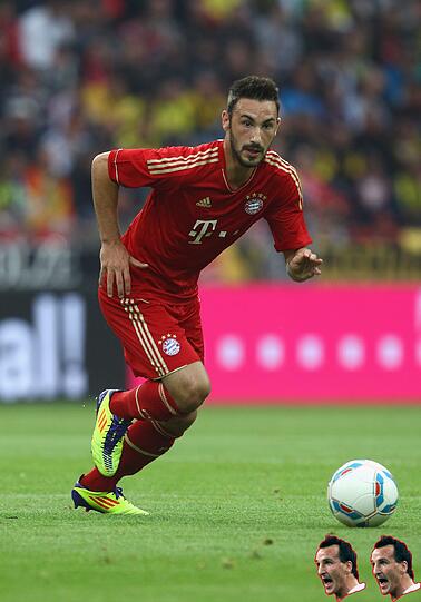 Diego Contento: Der Stellvertreter von Alaba. Ein stiller, leiser Typ. Die Frisur sieht gefährlicher aus als sein Spielstil. An ihm lag&rsquo;s nicht. AZ Check: 2 Jeremies-Punkte