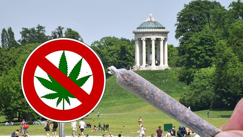 Im Englischen Garten hat der Freistaat das Kiffen verboten. Wie teuer es genau wird, erwischt zu werden, definiert aber die Stadt. Im Englischen Garten hat der Freistaat das Kiffen verboten. Wie teuer es genau wird, erwischt zu werden, definiert aber die Stadt.
