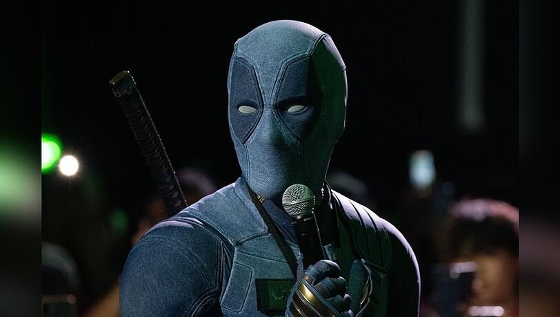 Ryan Reynolds als Deadpool bei der San Diego Comic Convention.