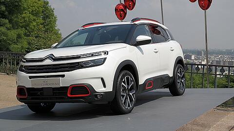 Typisch Citroen, aber im Großformat: Der C5 Aircross wird ab Anfang 2019 das neue Flaggschiff der Marke.