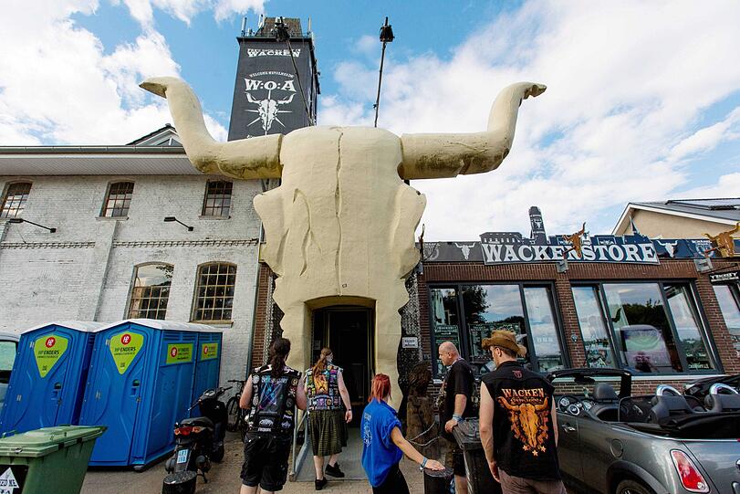Das Wacken-Open-Air 2018 in Schleswig-Holstein.
