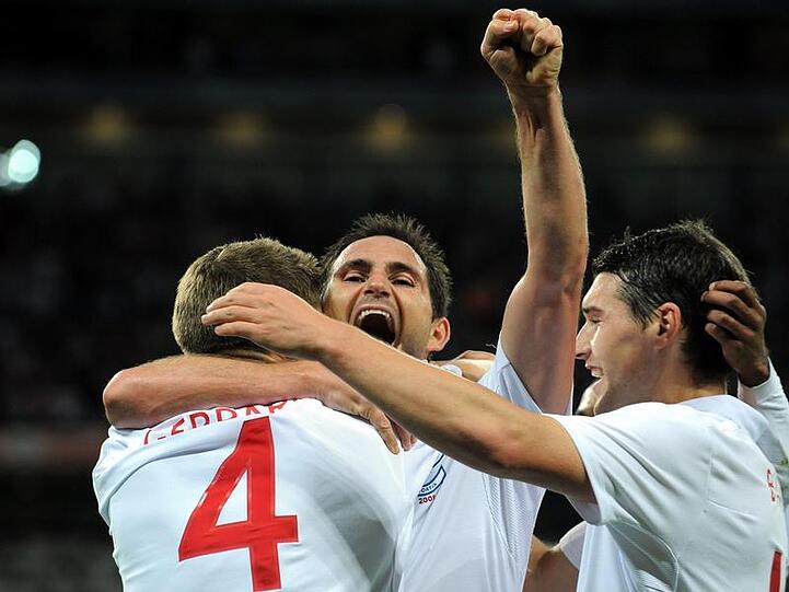 Doppeltorschütze für England: Frank Lampard