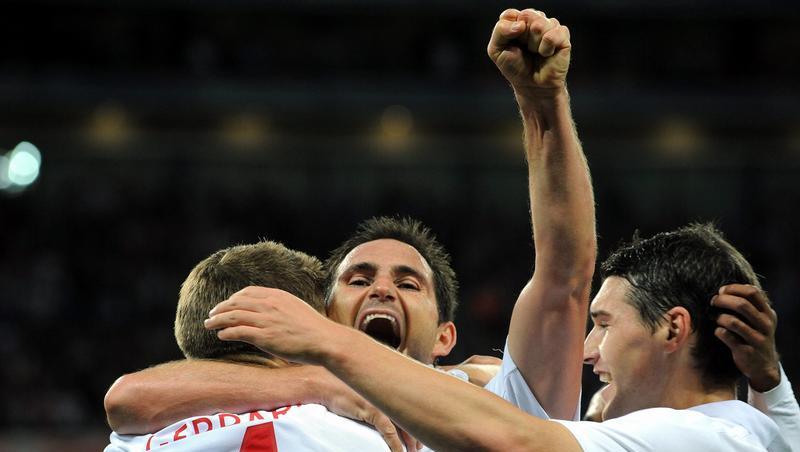 Doppeltorschütze für England: Frank Lampard Doppeltorschütze für England: Frank Lampard