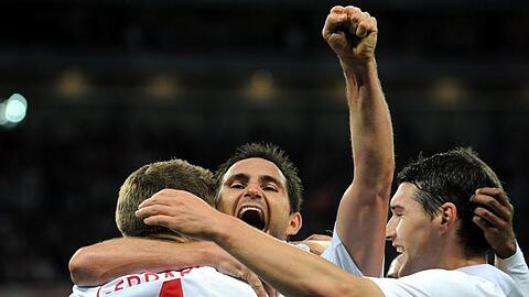 Doppeltorschütze für England: Frank Lampard