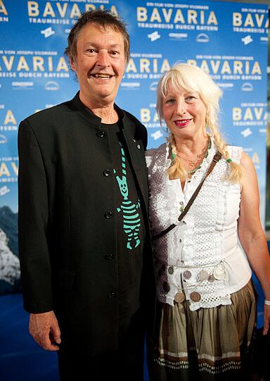 Musiker Hans-Jürgen Buchner (Haindling) sang schon vor Jahren "Bayern, des samma mia" und durfte bei einem Film über die Heimat natürlich nicht fehlen.