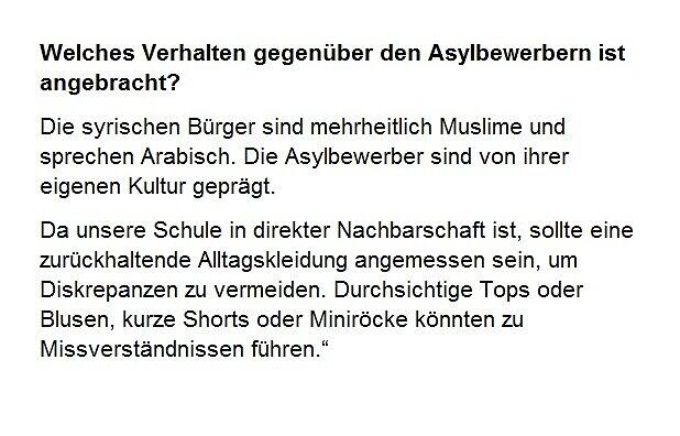 ...sorgt für Gesprächsstoff.