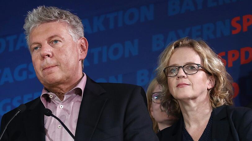 Er könnte sie beerben, will aber nicht: Münchens OB Dieter Reiter mit Natascha Kohnen, die als SPD-Spitzenkandidatin eine herbe Niederlage einfuhr.