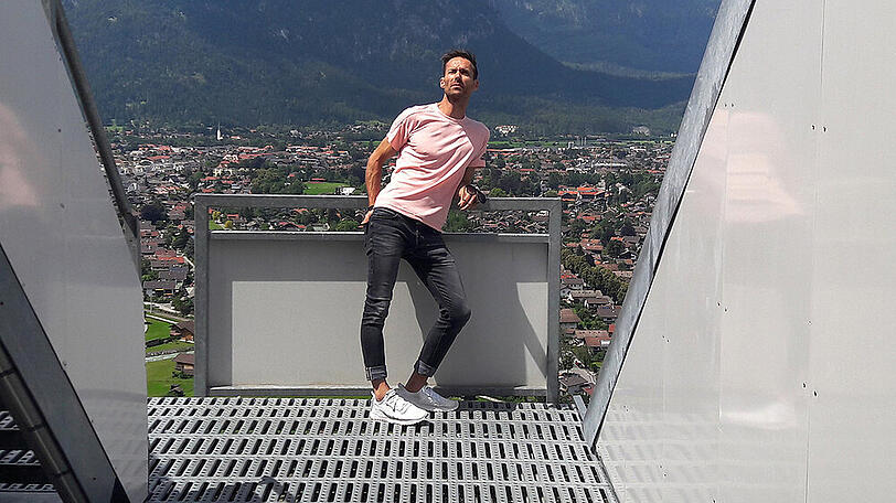 Ex-Weltmeister Sven Hannawald ist der neue Skisprung-Experte der ARD