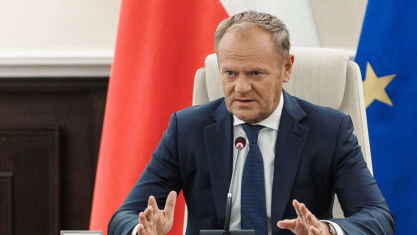 Polens Ministerpräsident Donald Tusk fordert Beratungen mit den Verbündeten. (Foto Aktuell)