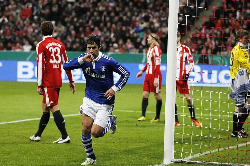 Den 1:0-Führungstreffer durch Raul aus der 15. Minute konnten wütend anrennende Bayern nicht mehr egalisieren.